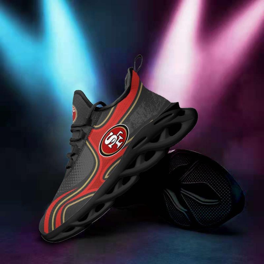 Ideafootwear San Francisco 49ers Max Soul Shoes Sneakers For Men And Women 43