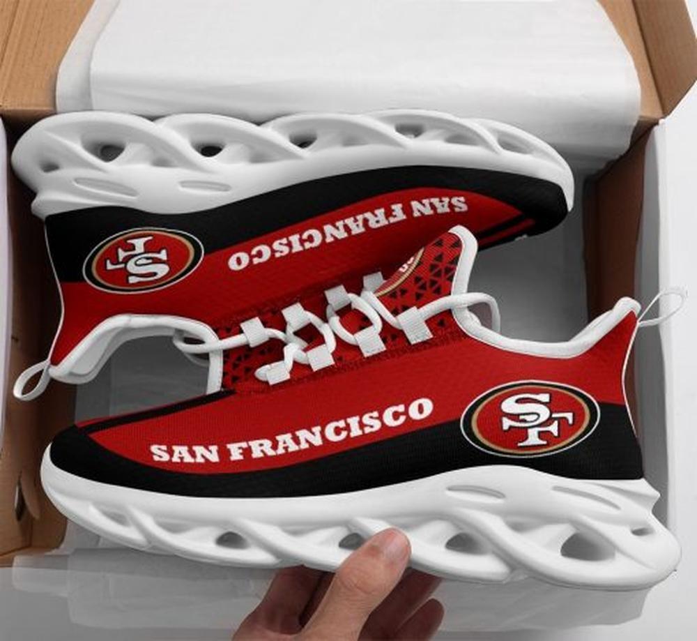 Ideafootwear San Francisco 49ers Max Soul Shoes Sneakers For Men And Women 149