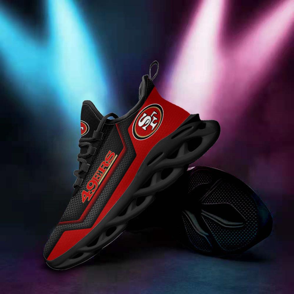 Ideafootwear San Francisco 49ers Max Soul Shoes Sneakers For Men And Women 95