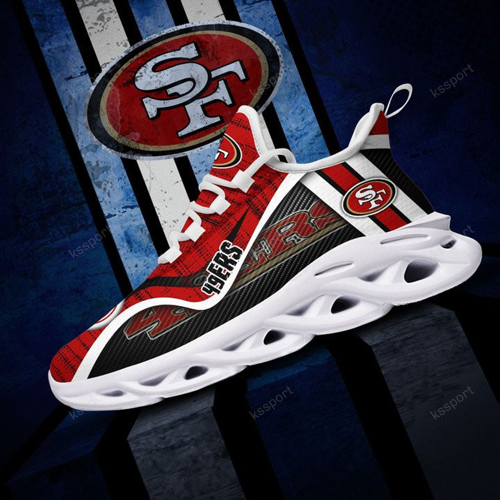 Ideafootwear San Francisco 49ers Max Soul Shoes Sneakers For Men And Women 87