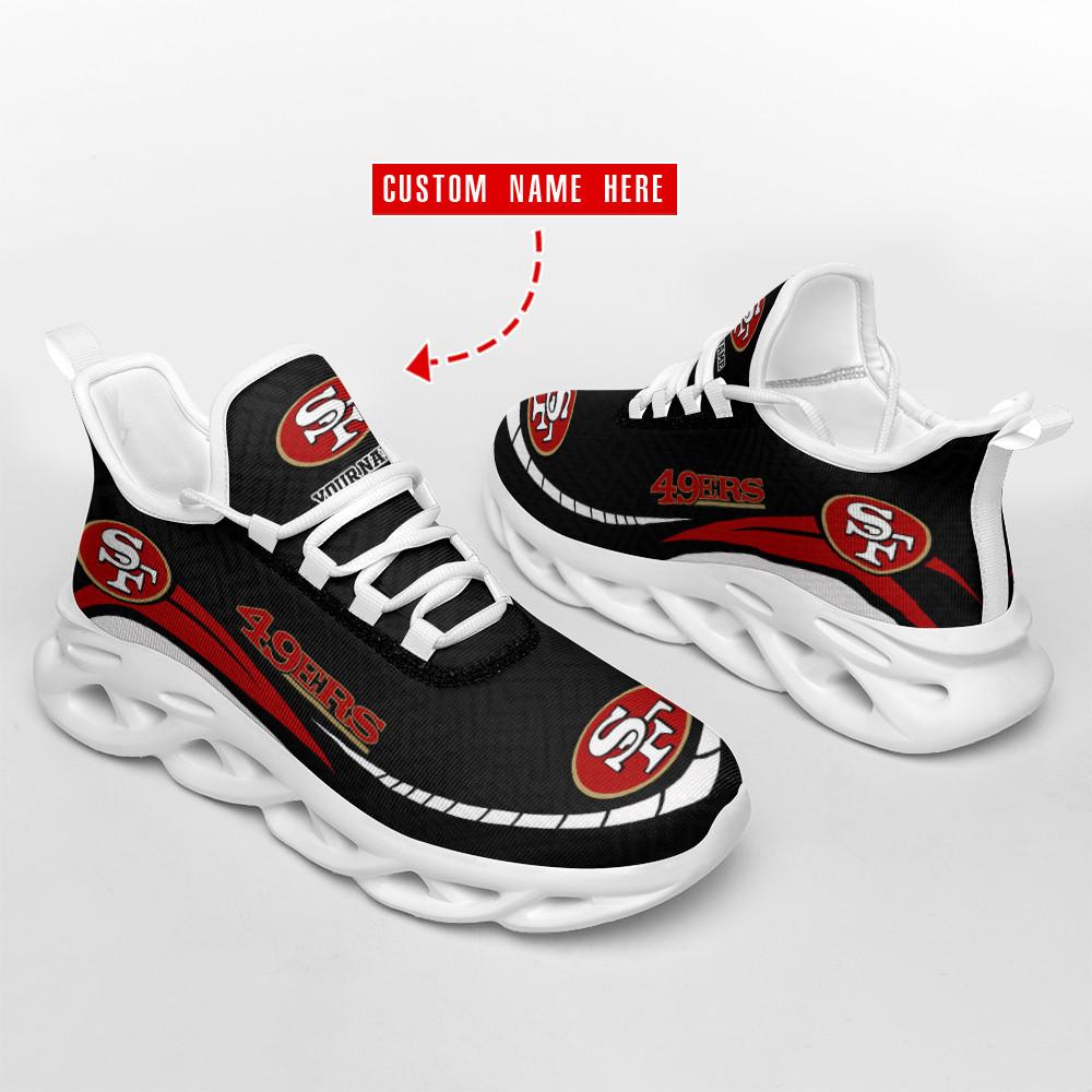 Ideafootwear San Francisco 49ers Max Soul Shoes Sneakers For Men And Women 114