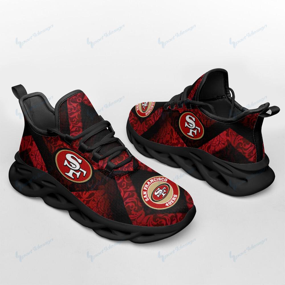 Ideafootwear San Francisco 49ers Max Soul Shoes Sneakers For Men And Women 80