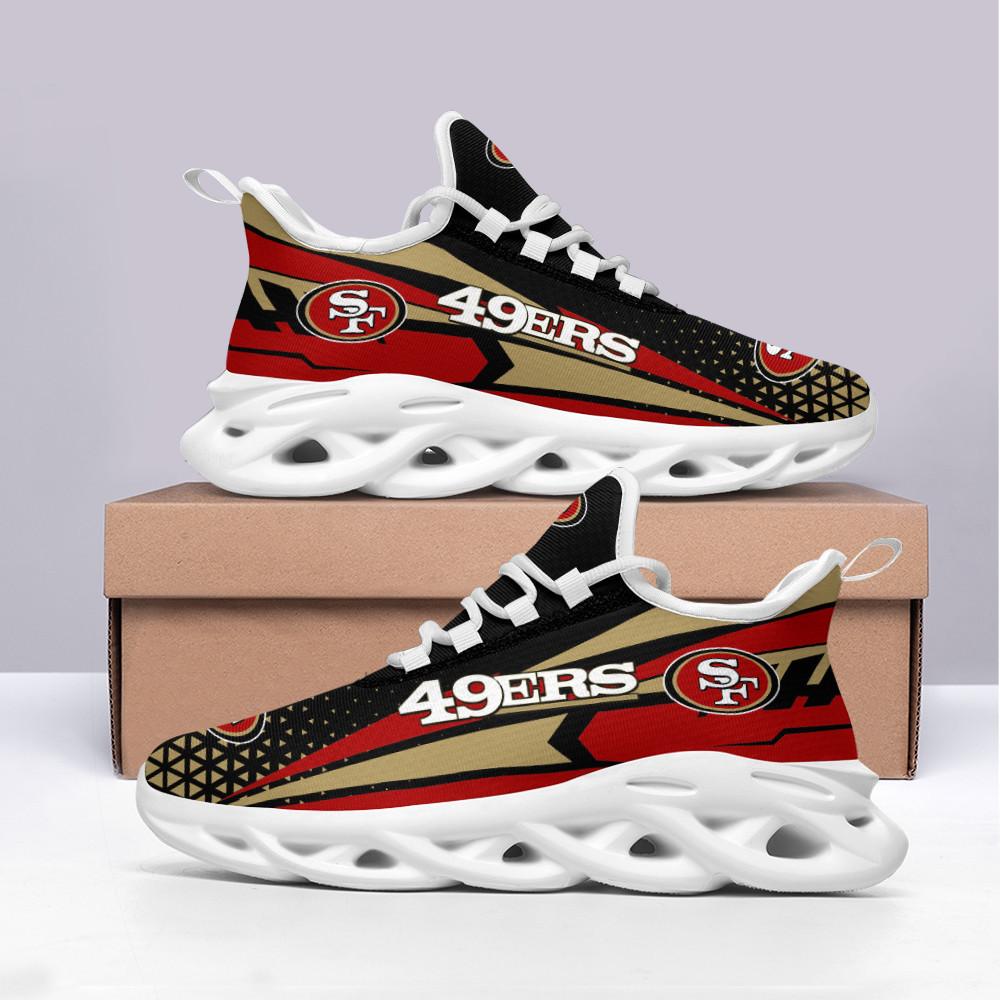 Ideafootwear San Francisco 49ers Max Soul Shoes Sneakers For Men And Women 50