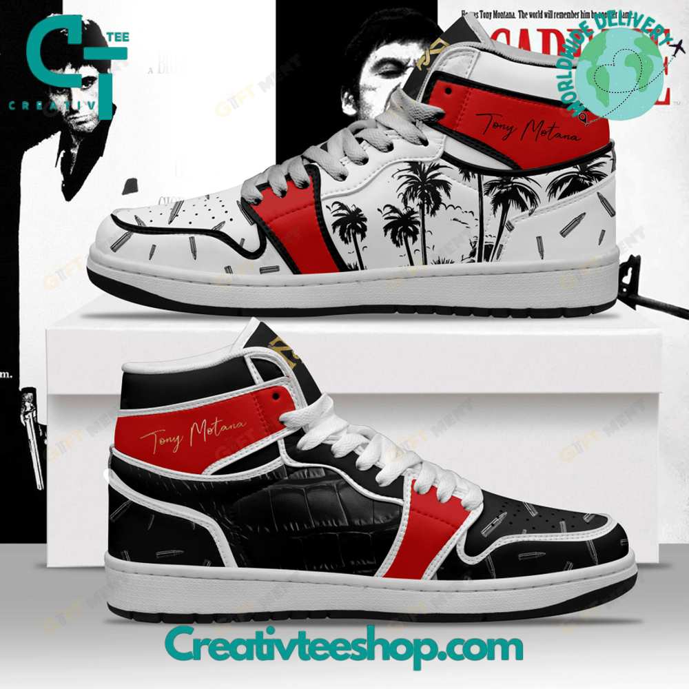 Ideafootwear Scarface AJ1 High Sneakers Shoes For Men And Women 1