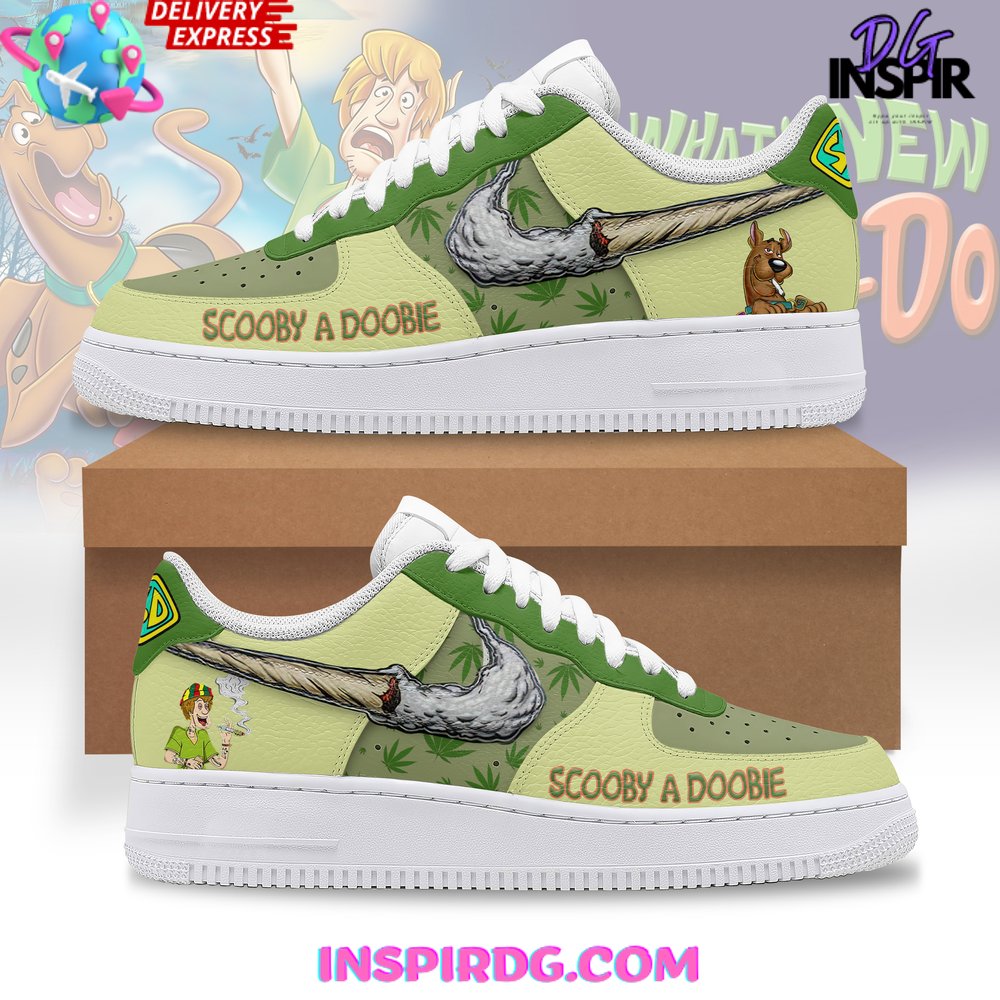 Ideafootwear Scooby A Doobie Air Low-Top Sneakers Shoes For Men And Women 1