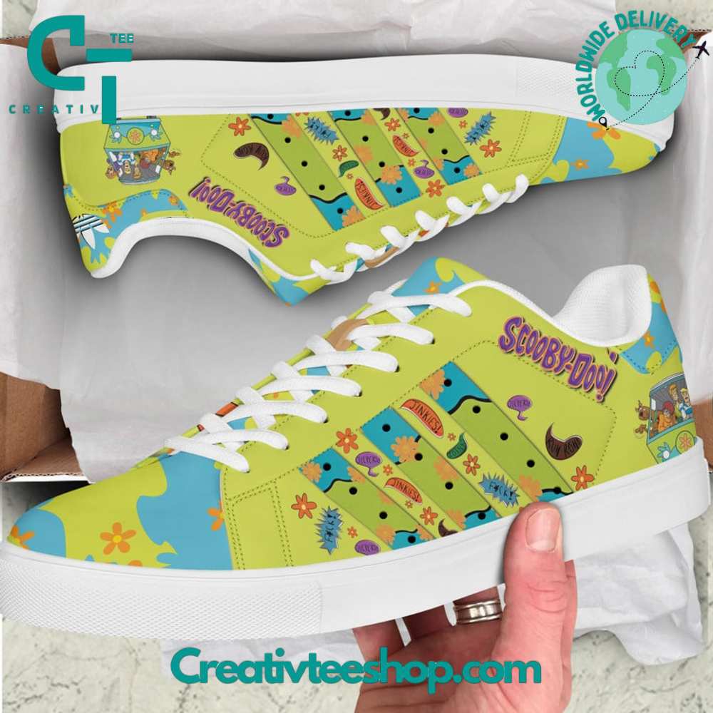 Ideafootwear Scooby Skate Stan Shoes Sneakes For Men And Women 1