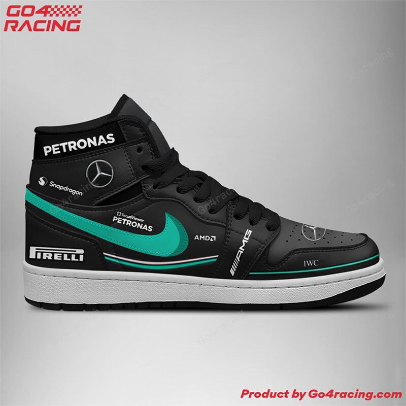 Ideafootwear Scuderia Ferrari Formula AJ1 High Sneakers Shoes For Men And Women 1