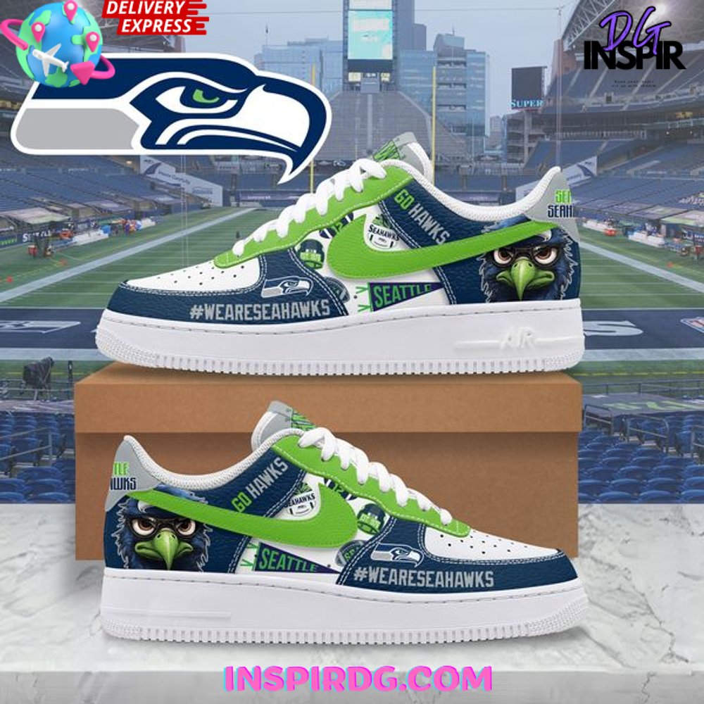 Ideafootwear Seattle Seahawks Air Low-Top Sneakers Shoes For Men And Women 6