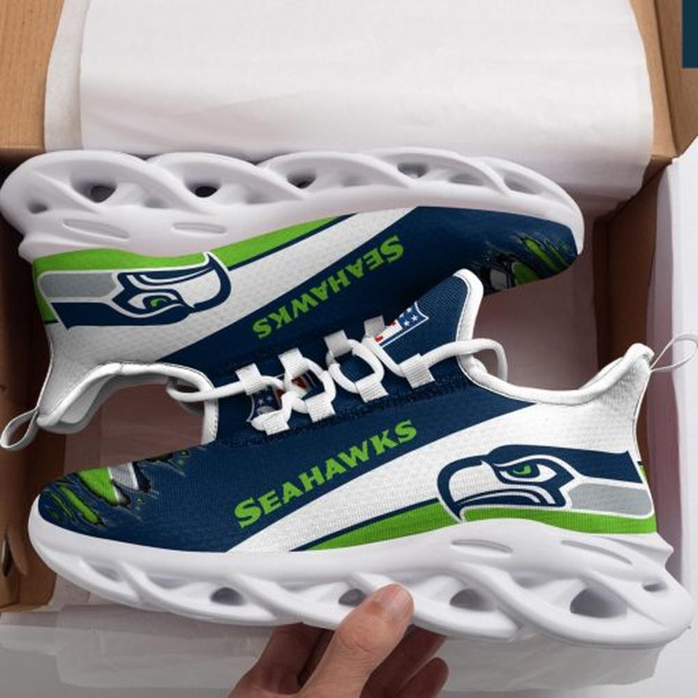 Ideafootwear Seattle Seahawks Max Soul Shoes Sneakers For Men And Women 7