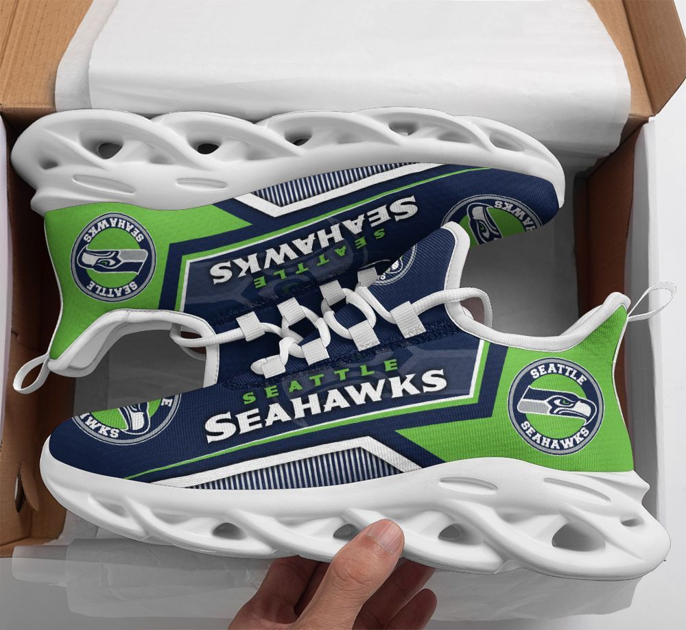 Ideafootwear Seattle Seahawks Max Soul Shoes Sneakers For Men And Women 5