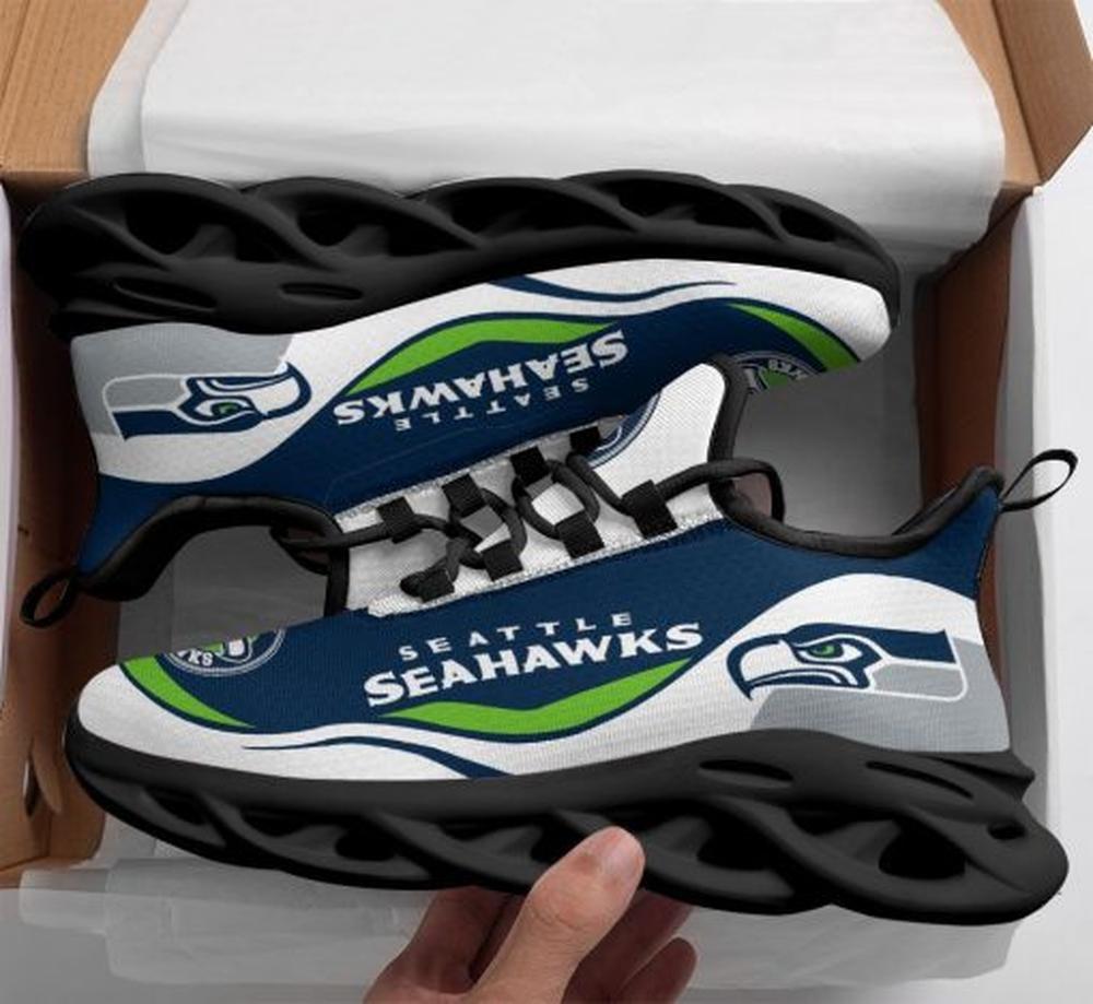 Ideafootwear Seattle Seahawks Max Soul Shoes Sneakers For Men And Women 13