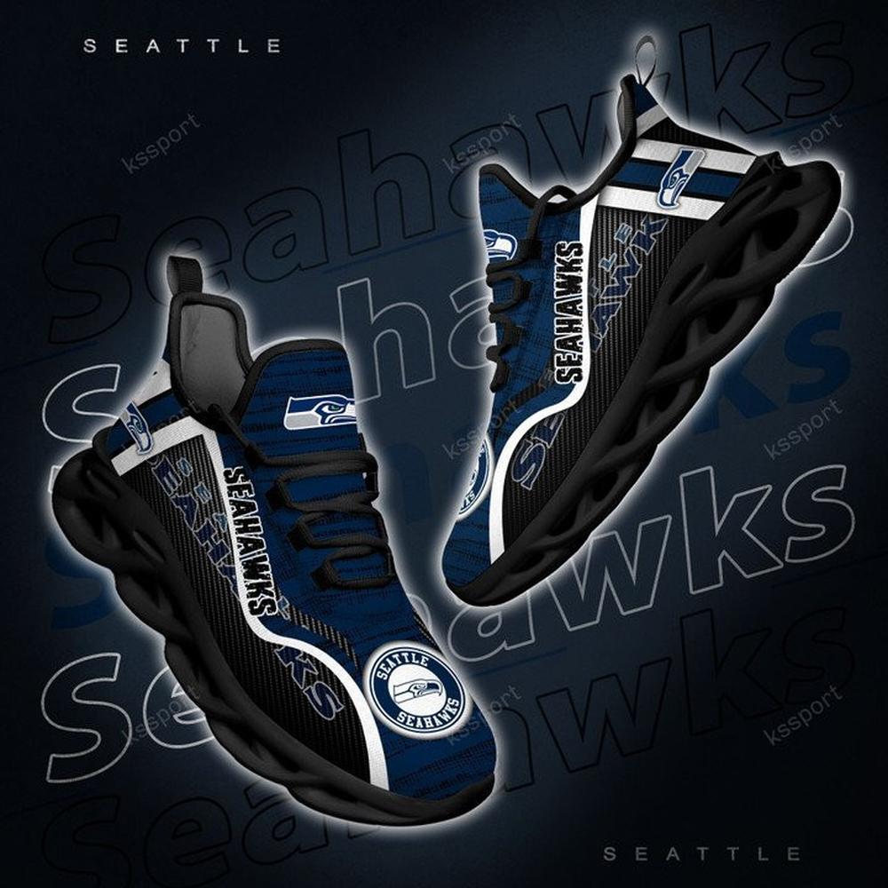 Ideafootwear Seattle Seahawks Max Soul Shoes Sneakers For Men And Women 15