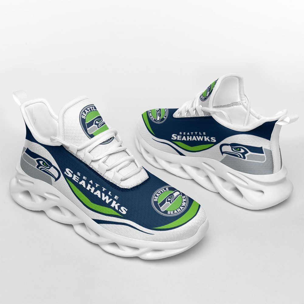 Ideafootwear Seattle Seahawks Max Soul Shoes Sneakers For Men And Women 13