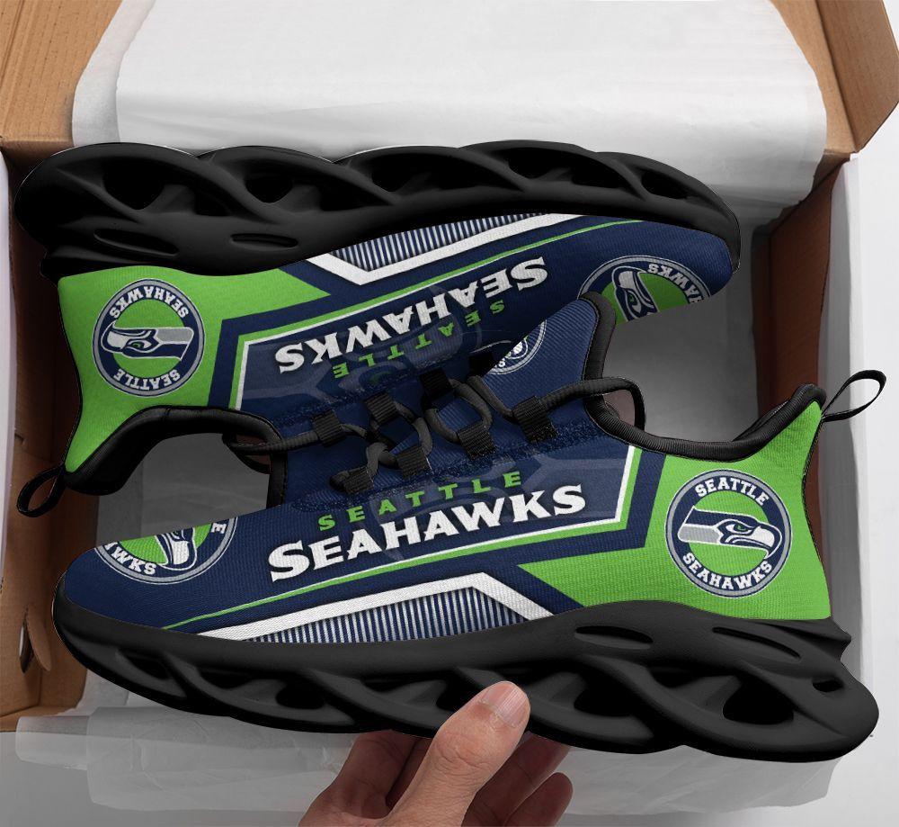 Ideafootwear Seattle Seahawks Max Soul Shoes Sneakers For Men And Women 5
