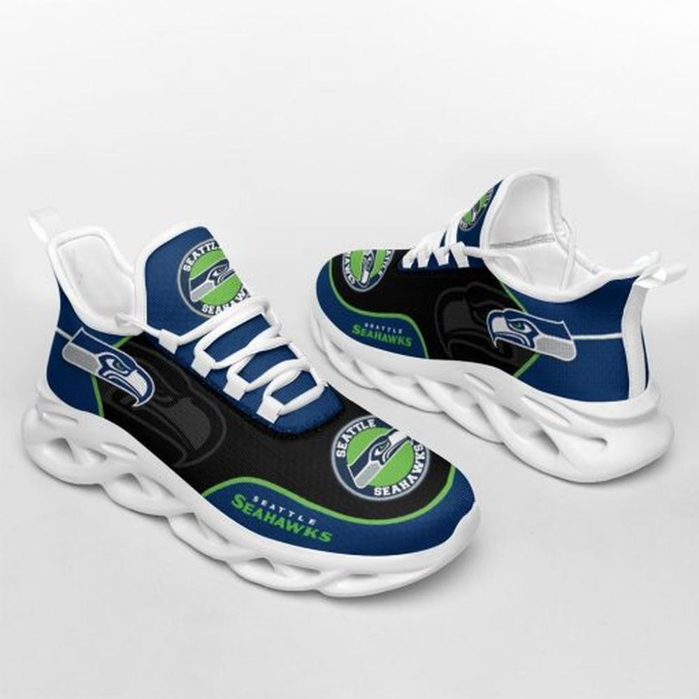 Ideafootwear Seattle Seahawks Max Soul Shoes Sneakers For Men And Women 6