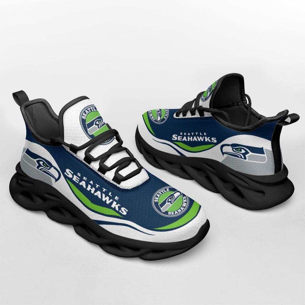 Ideafootwear Seattle Seahawks Max Soul Shoes Sneakers For Men And Women 13