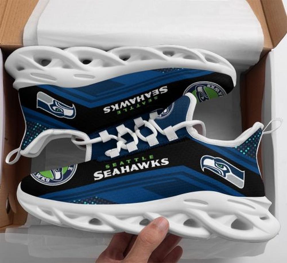 Ideafootwear Seattle Seahawks Max Soul Shoes Sneakers For Men And Women 12