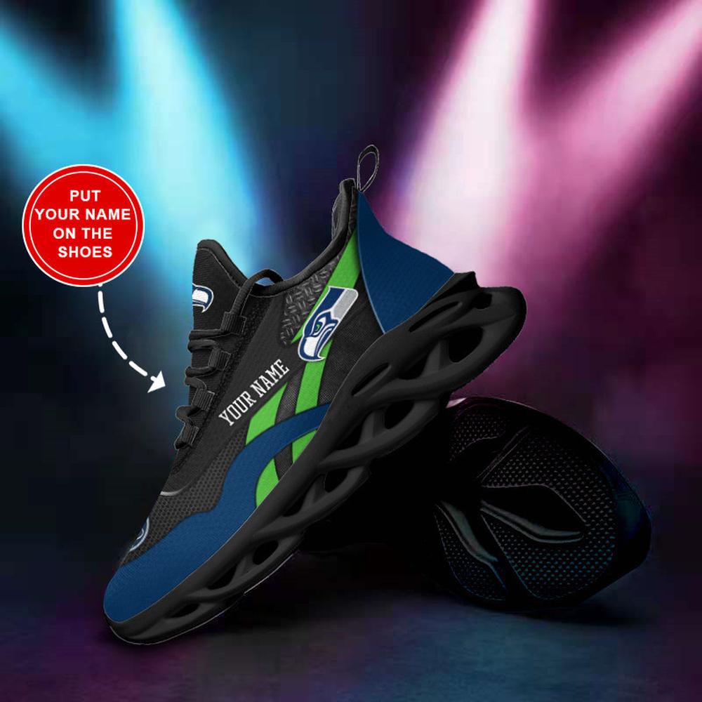 Ideafootwear Seattle Seahawks Max Soul Shoes Sneakers For Men And Women 31