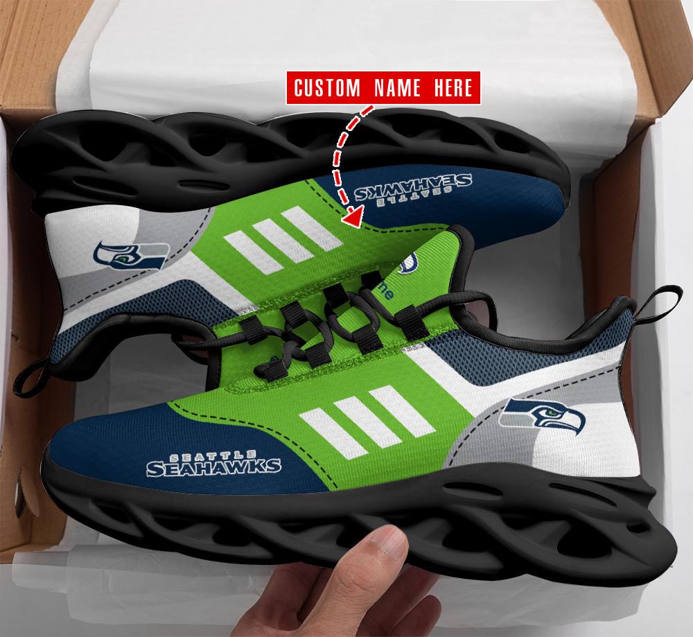 Ideafootwear Seattle Seahawks Max Soul Shoes Sneakers For Men And Women 28
