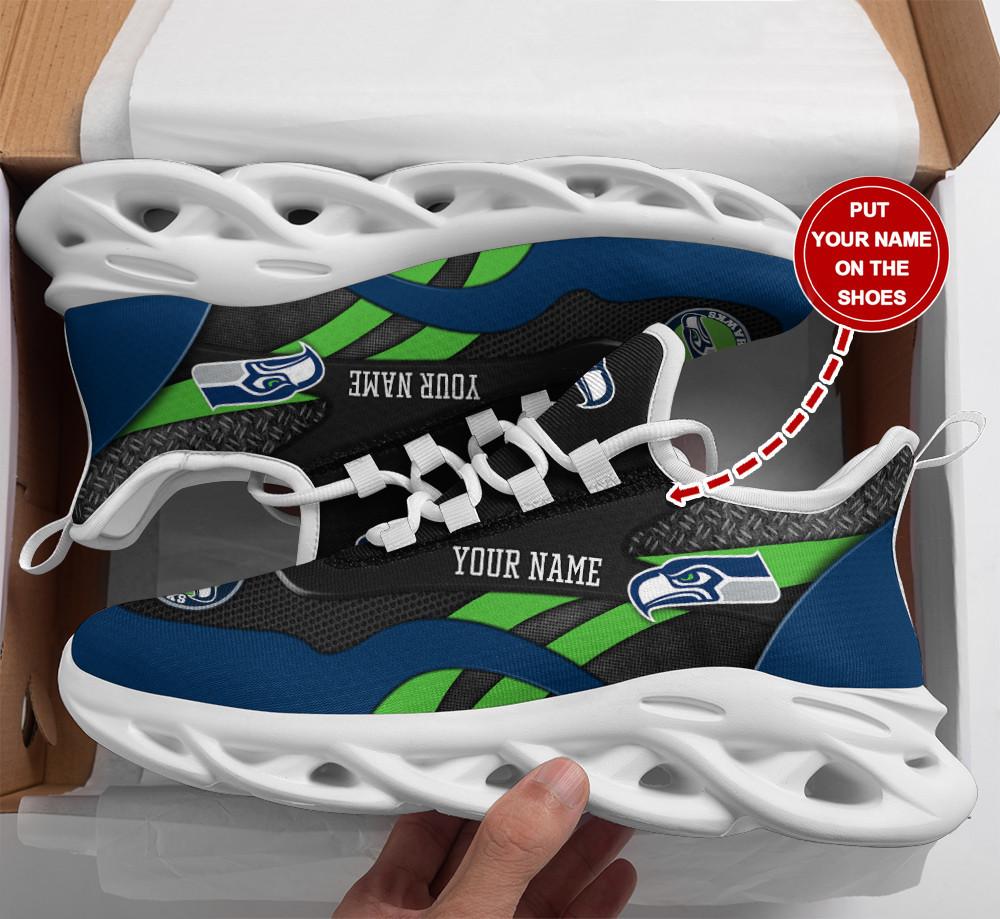 Ideafootwear Seattle Seahawks Max Soul Shoes Sneakers For Men And Women 31