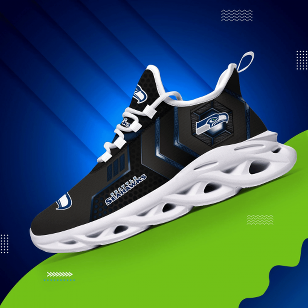 Ideafootwear Seattle Seahawks Max Soul Shoes Sneakers For Men And Women 3