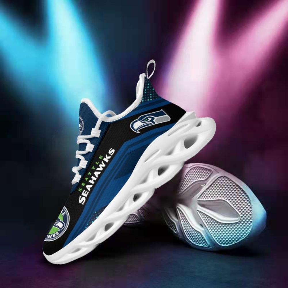 Ideafootwear Seattle Seahawks Max Soul Shoes Sneakers For Men And Women 12