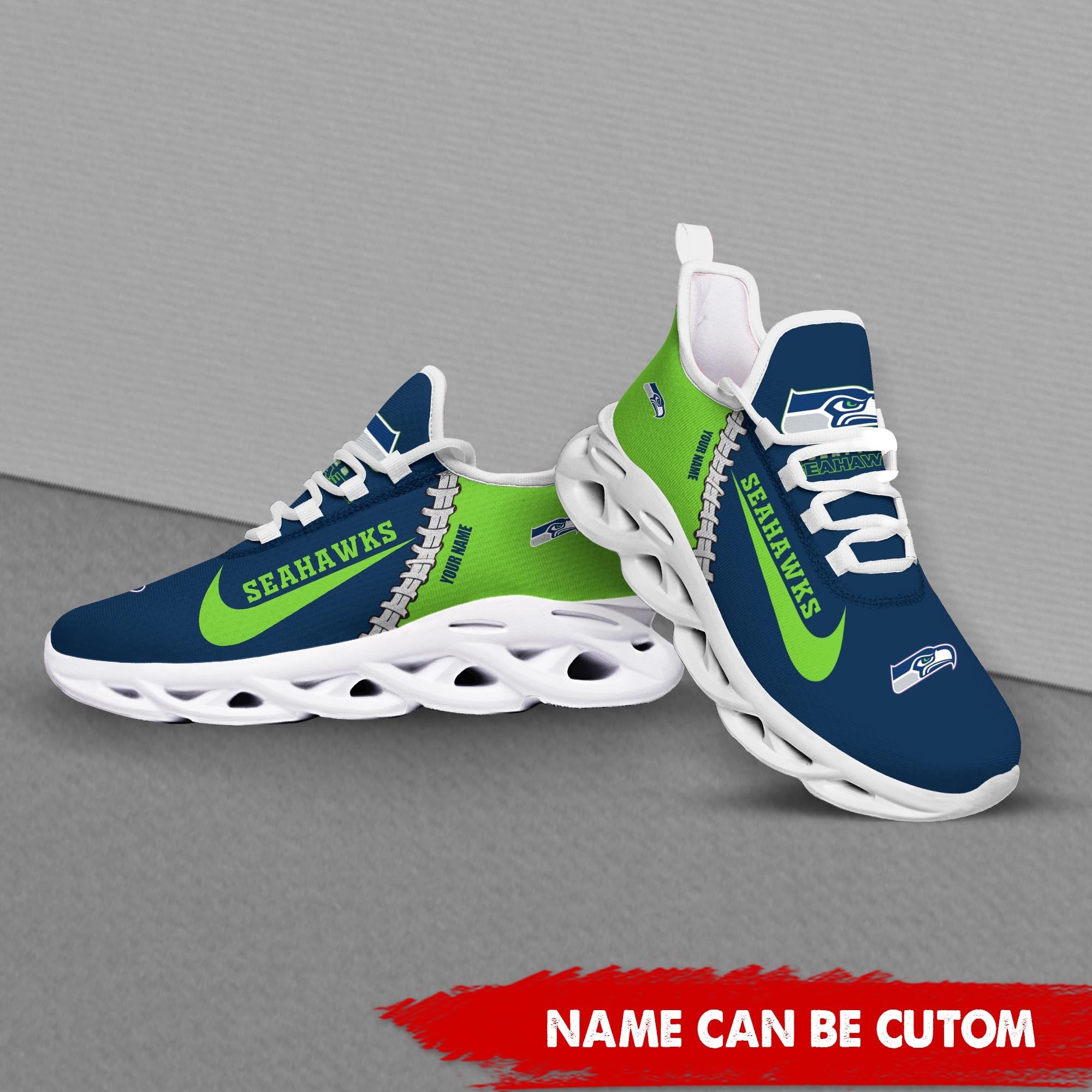 Ideafootwear Seattle Seahawks Max Soul Shoes Sneakers For Men And Women 32