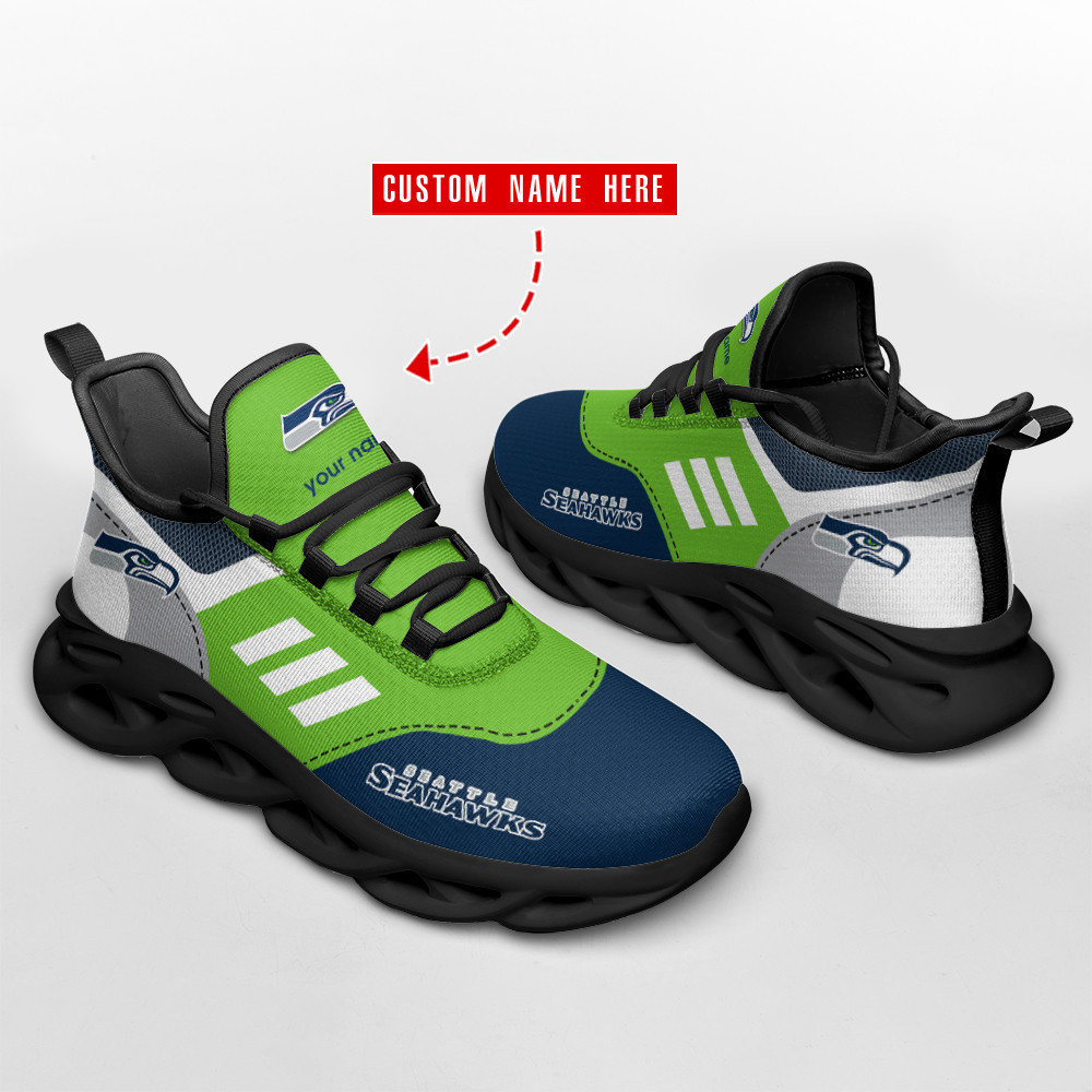 Ideafootwear Seattle Seahawks Max Soul Shoes Sneakers For Men And Women 28