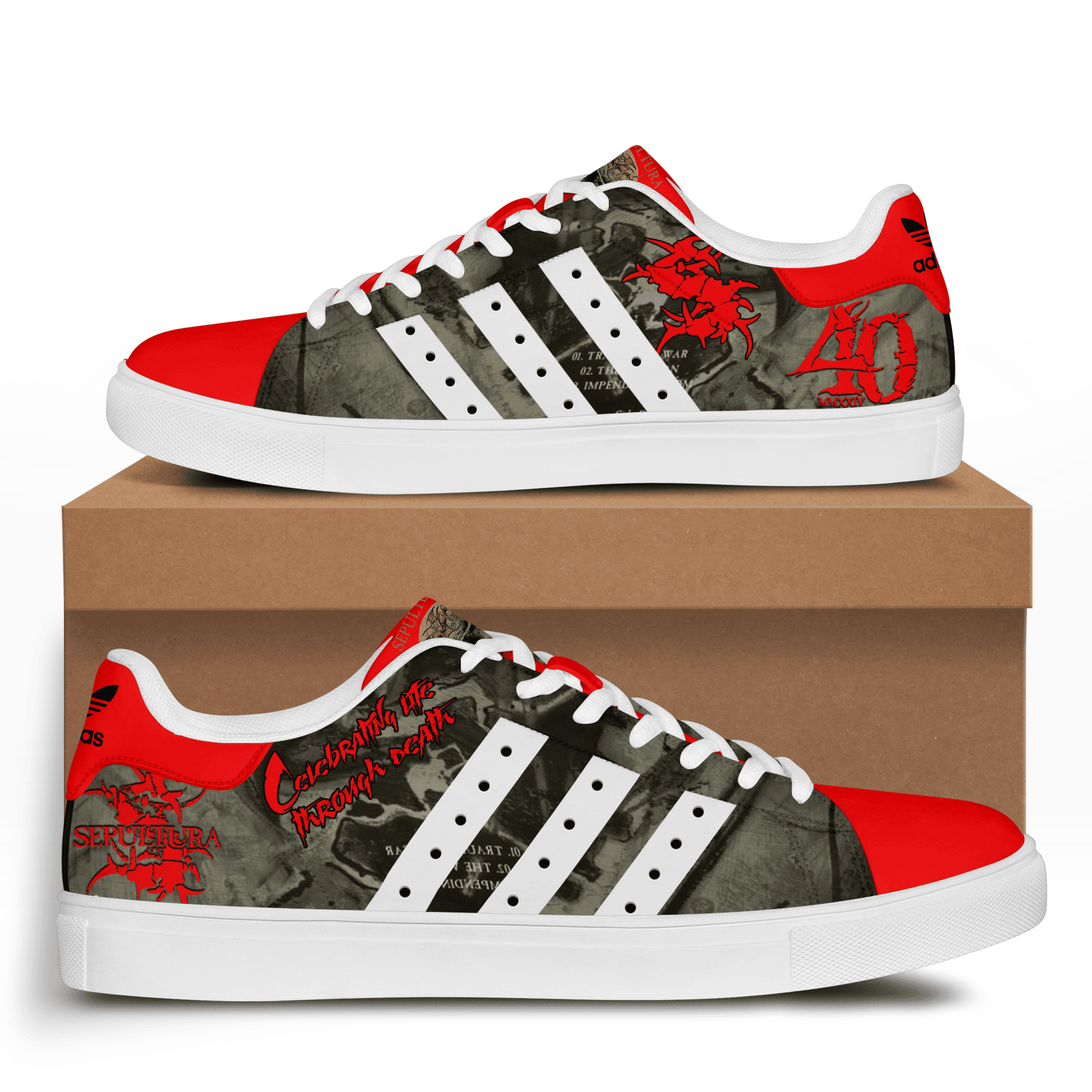 Ideafootwear Sepultura Skate Stan Shoes Sneakes For Men And Women 1