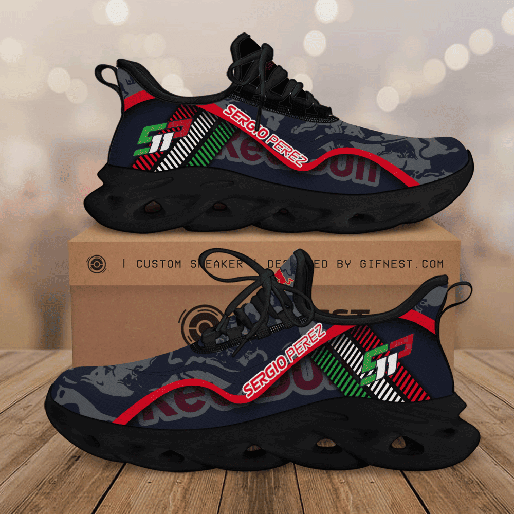 Ideafootwear Sergio Pérez Max Soul Shoes Sneakers For Men And Women 1