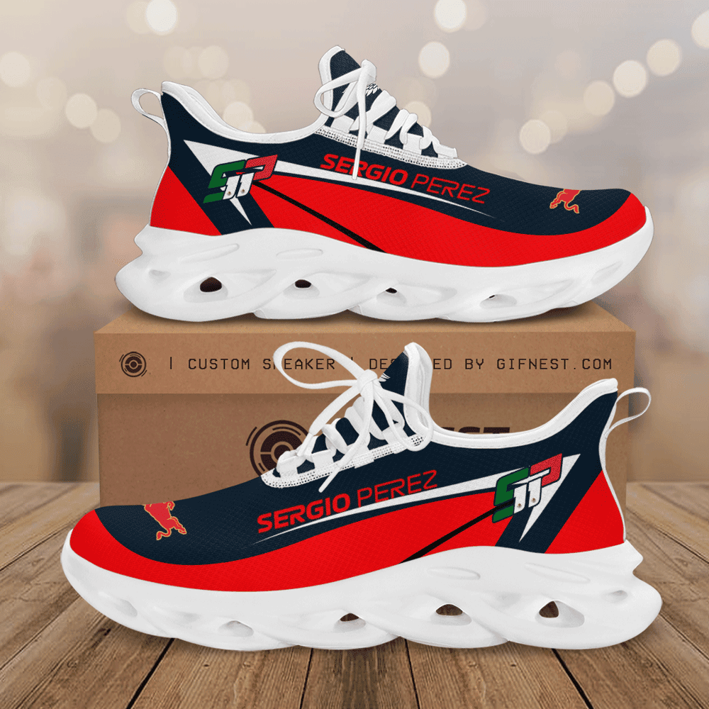 Ideafootwear Sergio Pérez Max Soul Shoes Sneakers For Men And Women 14