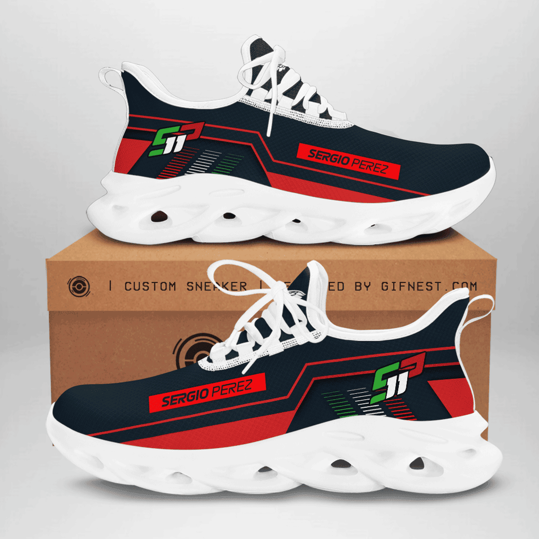 Ideafootwear Sergio Pérez Max Soul Shoes Sneakers For Men And Women 6