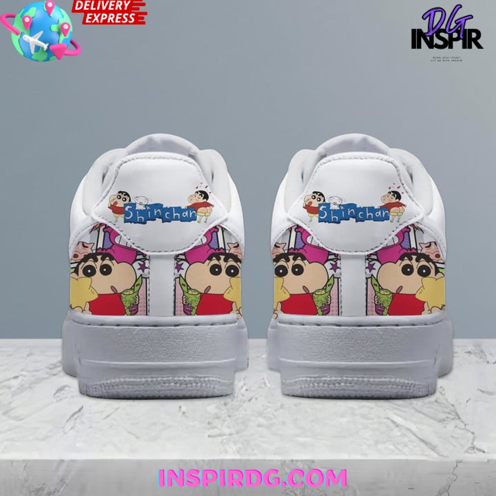 Ideafootwear Shinchan Fun Air Low-Top Sneakers Shoes For Men And Women 1