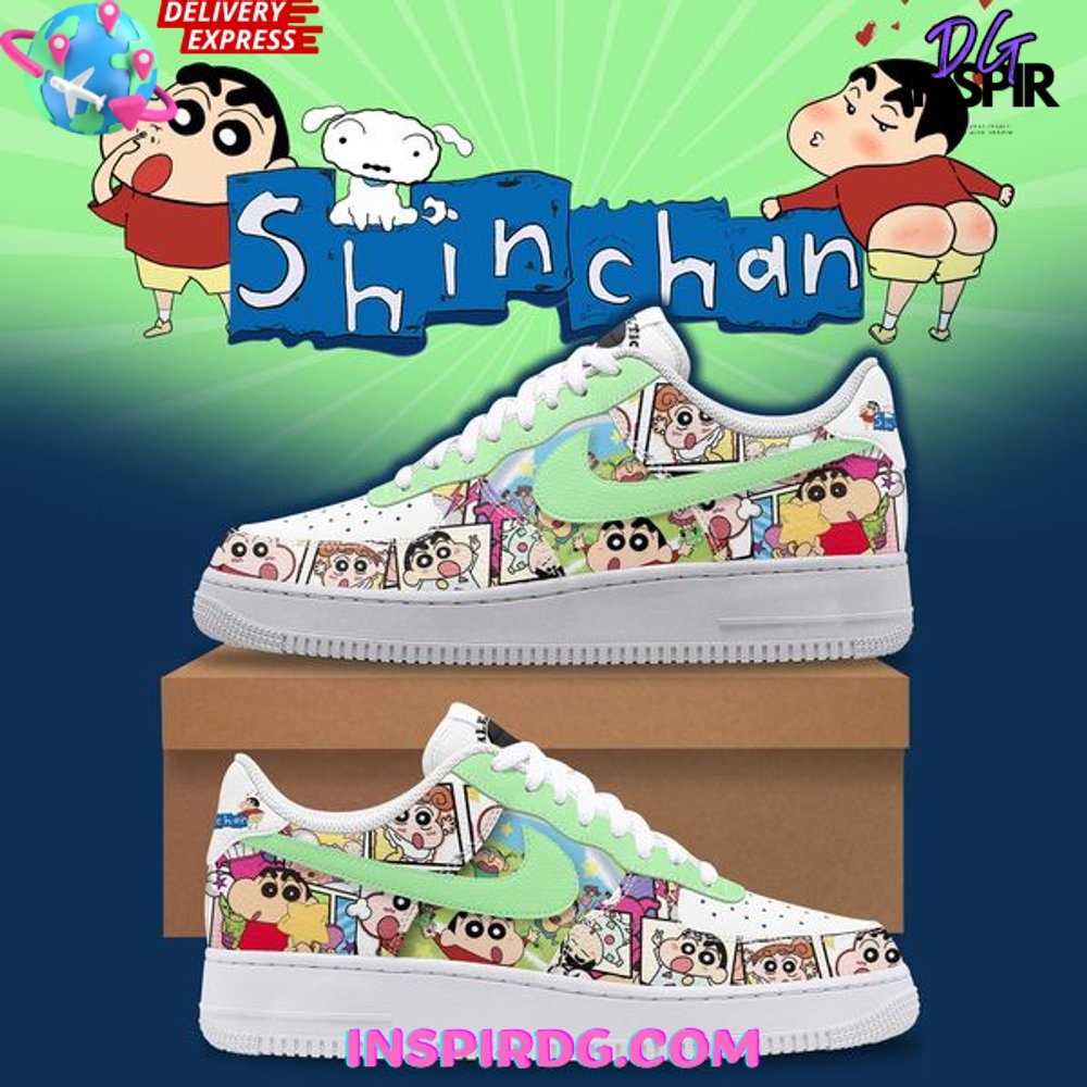 Ideafootwear Shinchan Fun Air Low-Top Sneakers Shoes For Men And Women 1