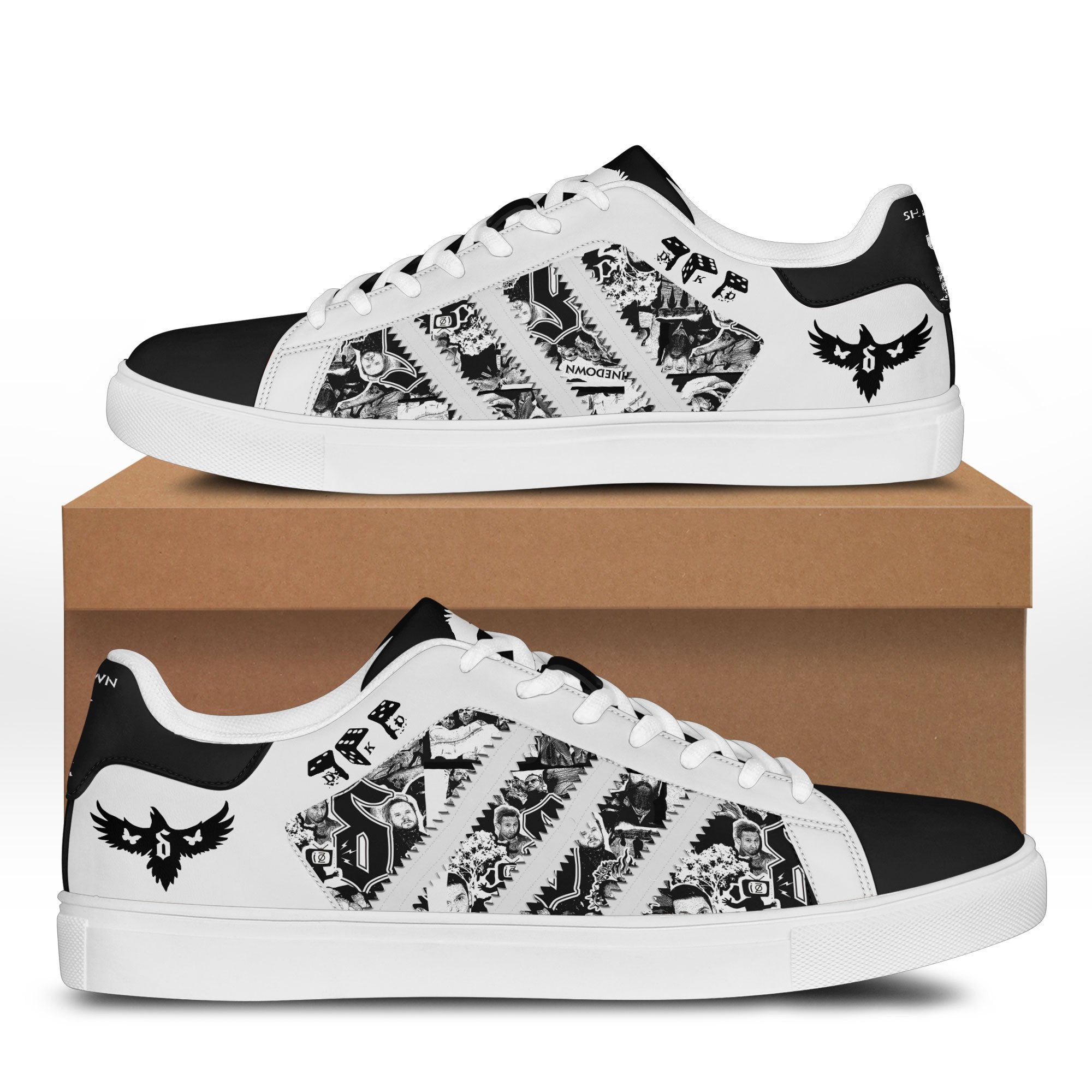 Ideafootwear Shinedown Skate Stan Shoes Sneakes For Men And Women 1