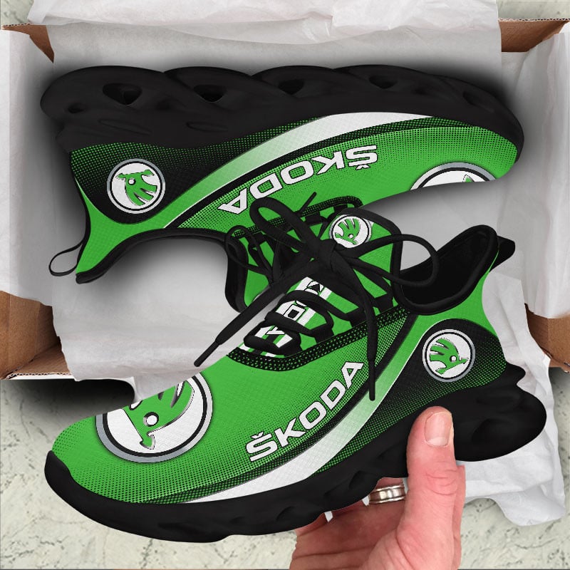 Ideafootwear Skoda Auto Max Soul Shoes Sneakers For Men And Women 1