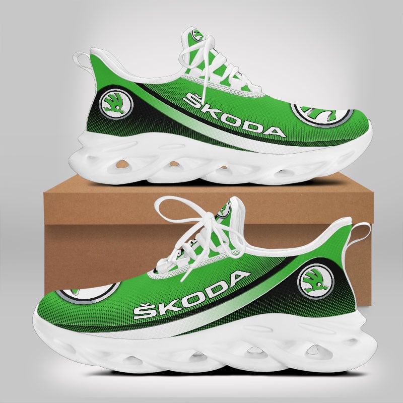 Ideafootwear Skoda Auto Max Soul Shoes Sneakers For Men And Women 1