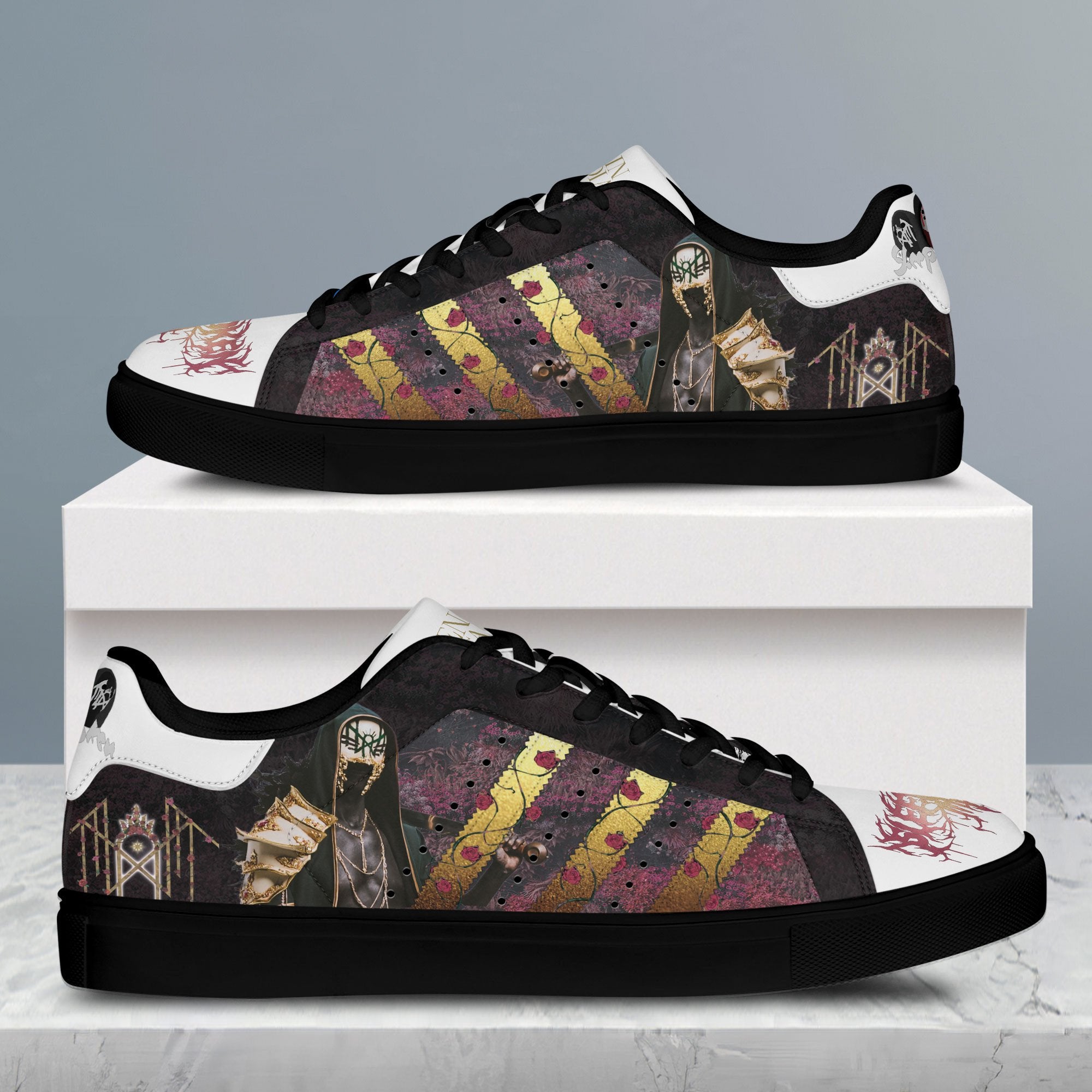 Ideafootwear Sleep Token Skate Stan Shoes Sneakes For Men And Women 2