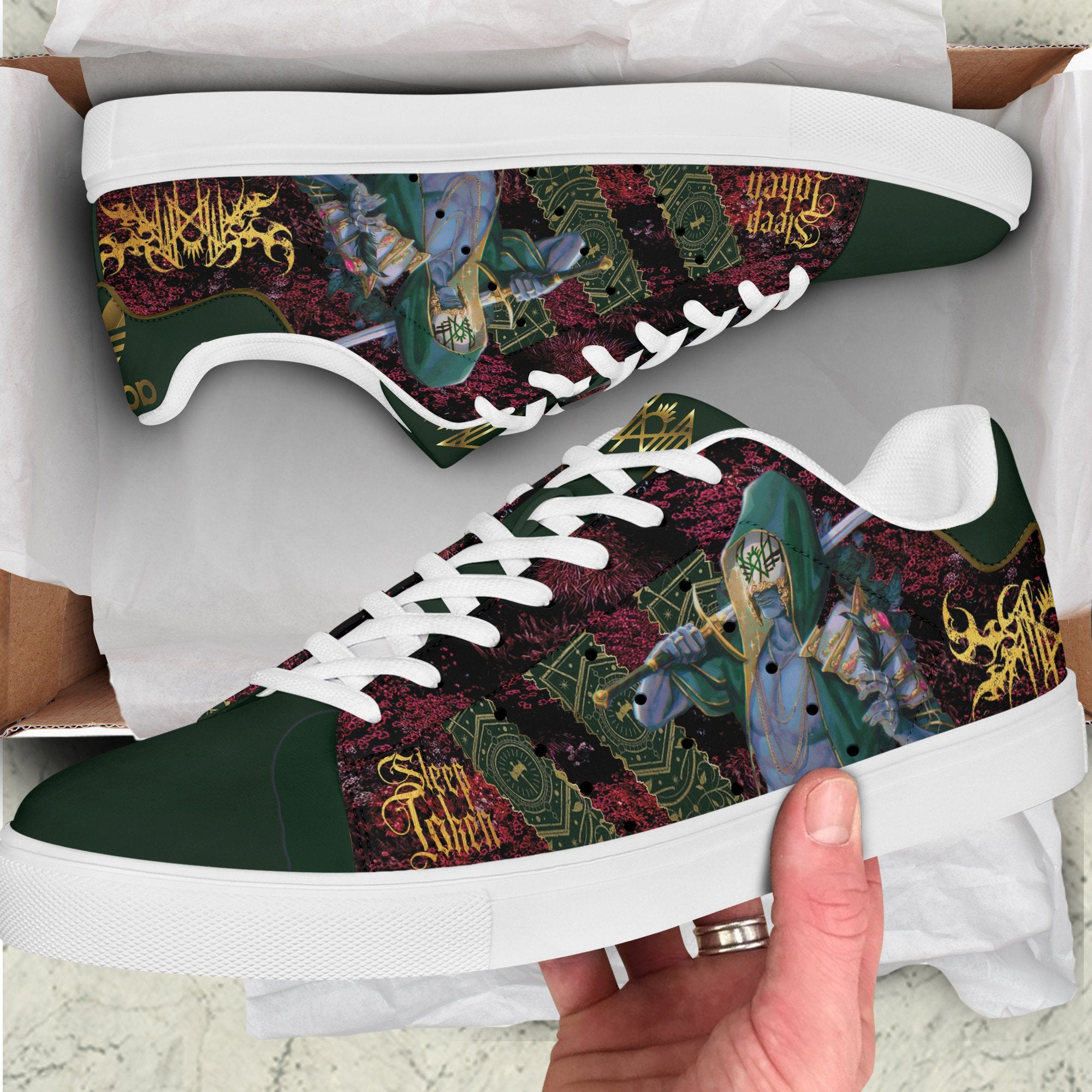 Ideafootwear Sleep Token Skate Stan Shoes Sneakes For Men And Women 1