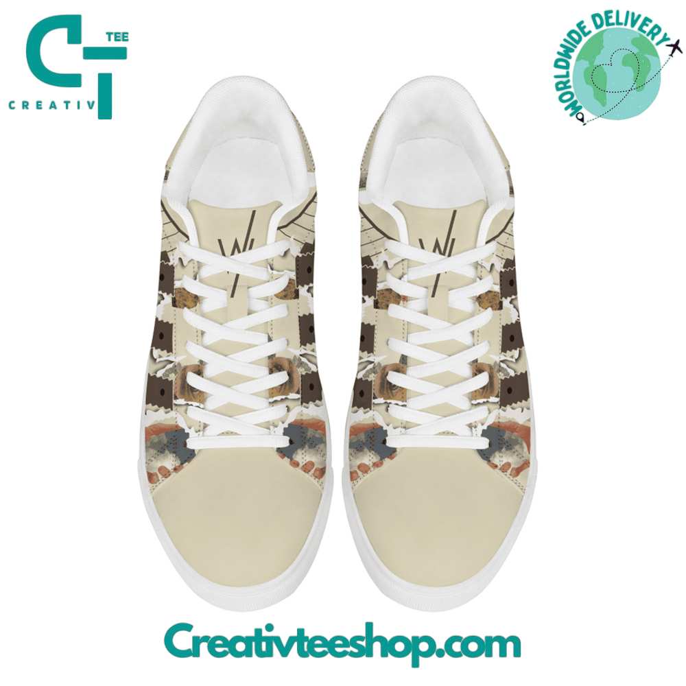 Ideafootwear Sleeping With Sirens Skate Stan Shoes Sneakes For Men And Women 1