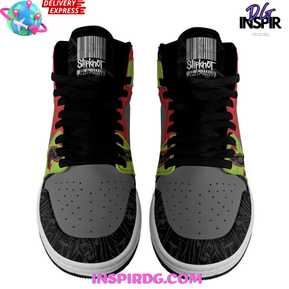 Ideafootwear Slipknot AJ1 High Sneakers Shoes For Men And Women 3