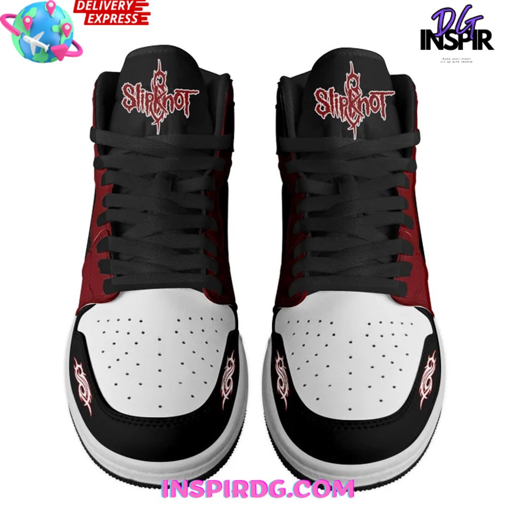 Ideafootwear Slipknot AJ1 High Sneakers Shoes For Men And Women 4