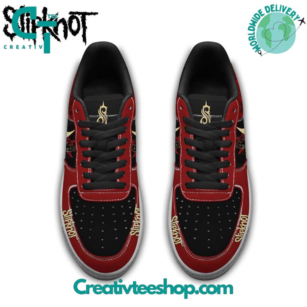 Ideafootwear Slipknot Heavy Metal Air Low-Top Sneakers Shoes For Men And Women 1
