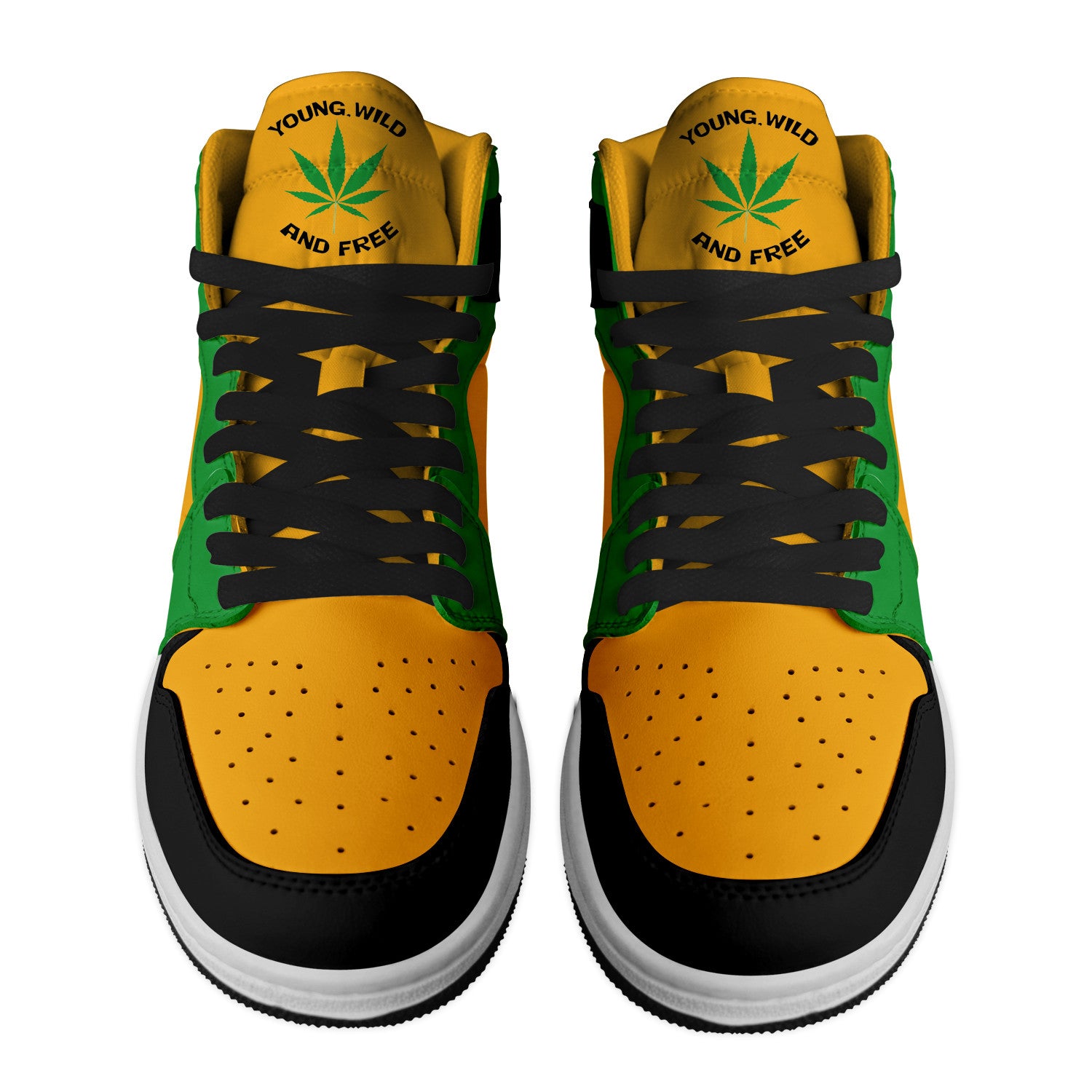 Ideafootwear Snoop Dogg AJ1 High Sneakers Shoes For Men And Women 2