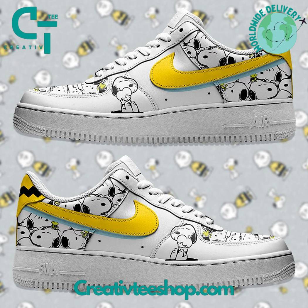 Ideafootwear Snoopy Air Low-Top Sneakers Shoes For Men And Women 19