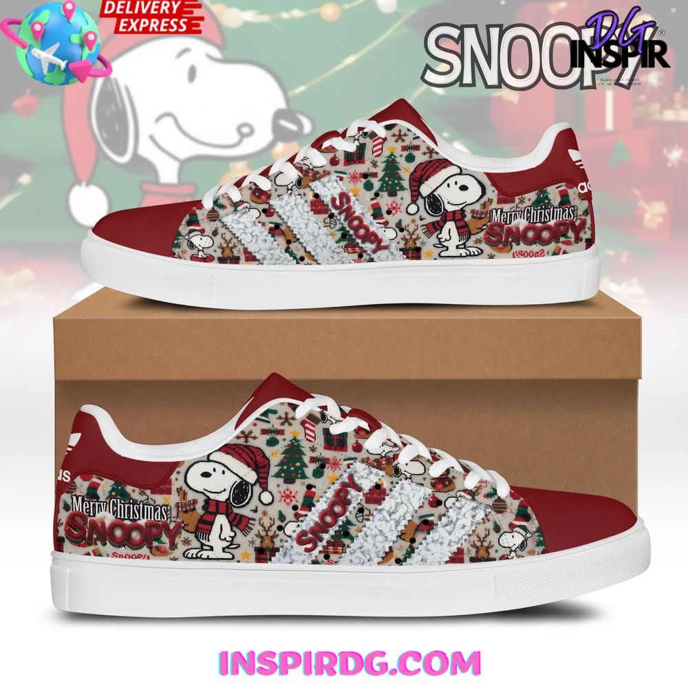 Ideafootwear Snoopy Skate Stan Shoes Sneakes For Men And Women 3