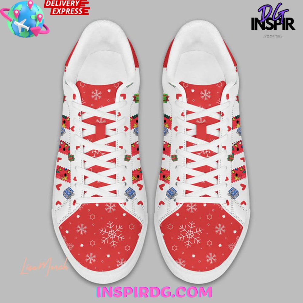 Ideafootwear Snoopy Skate Stan Shoes Sneakes For Men And Women 5