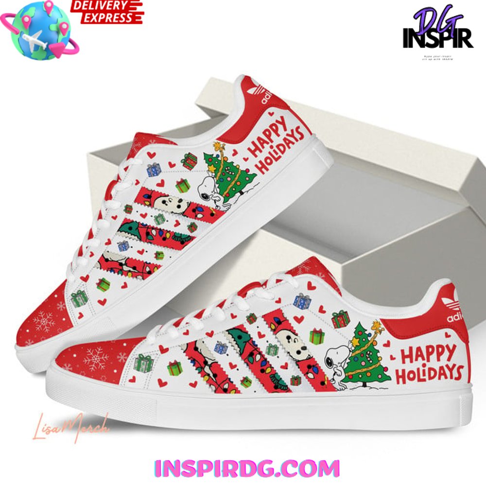 Ideafootwear Snoopy Skate Stan Shoes Sneakes For Men And Women 5
