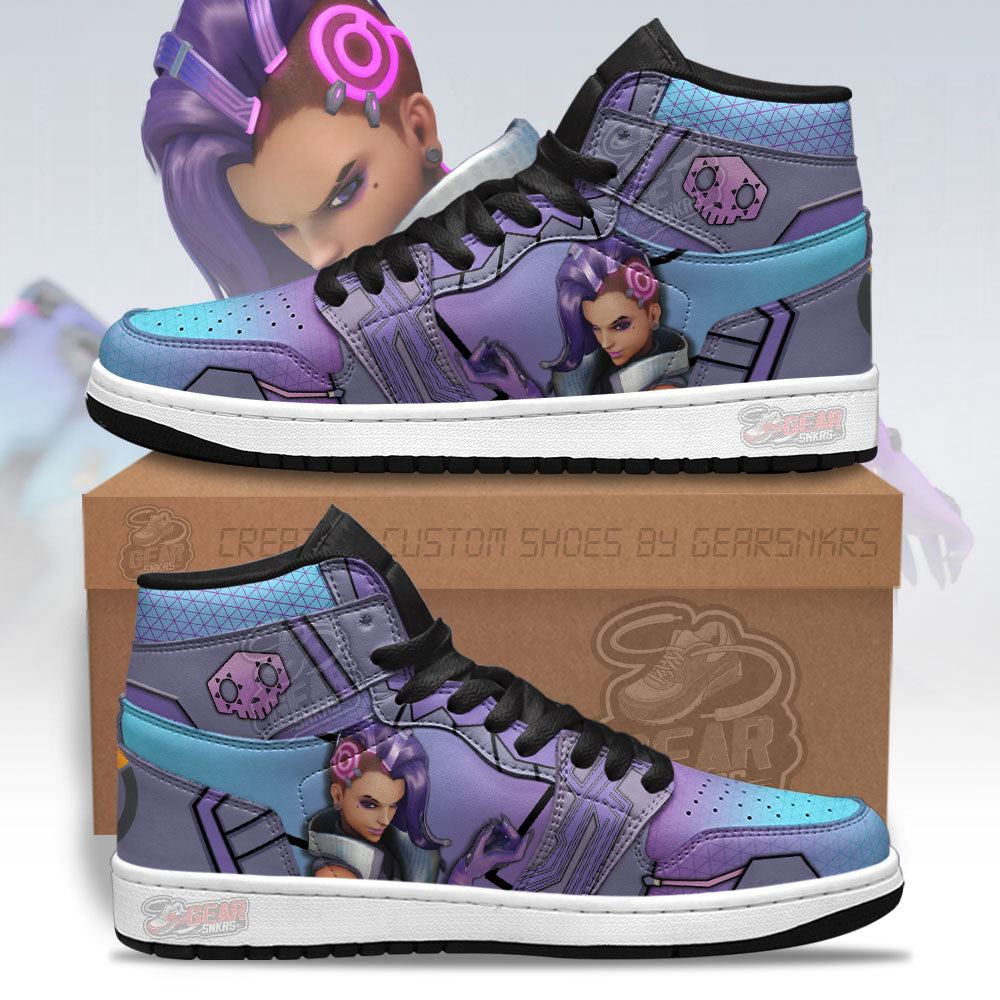 Ideafootwear Sombra Overwatch AJ1 High Sneakers Shoes For Men And Women 2