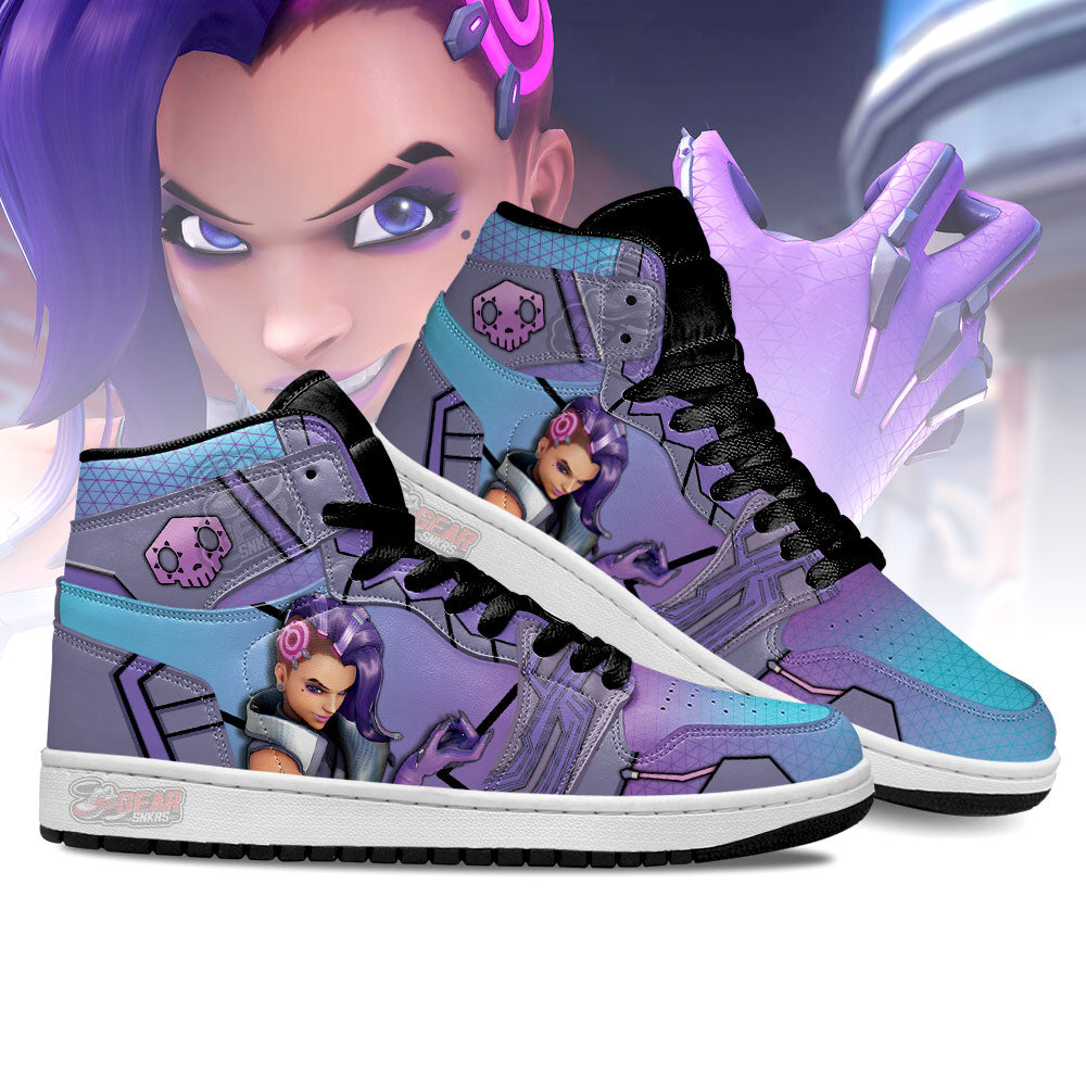 Ideafootwear Sombra Overwatch AJ1 High Sneakers Shoes For Men And Women 2